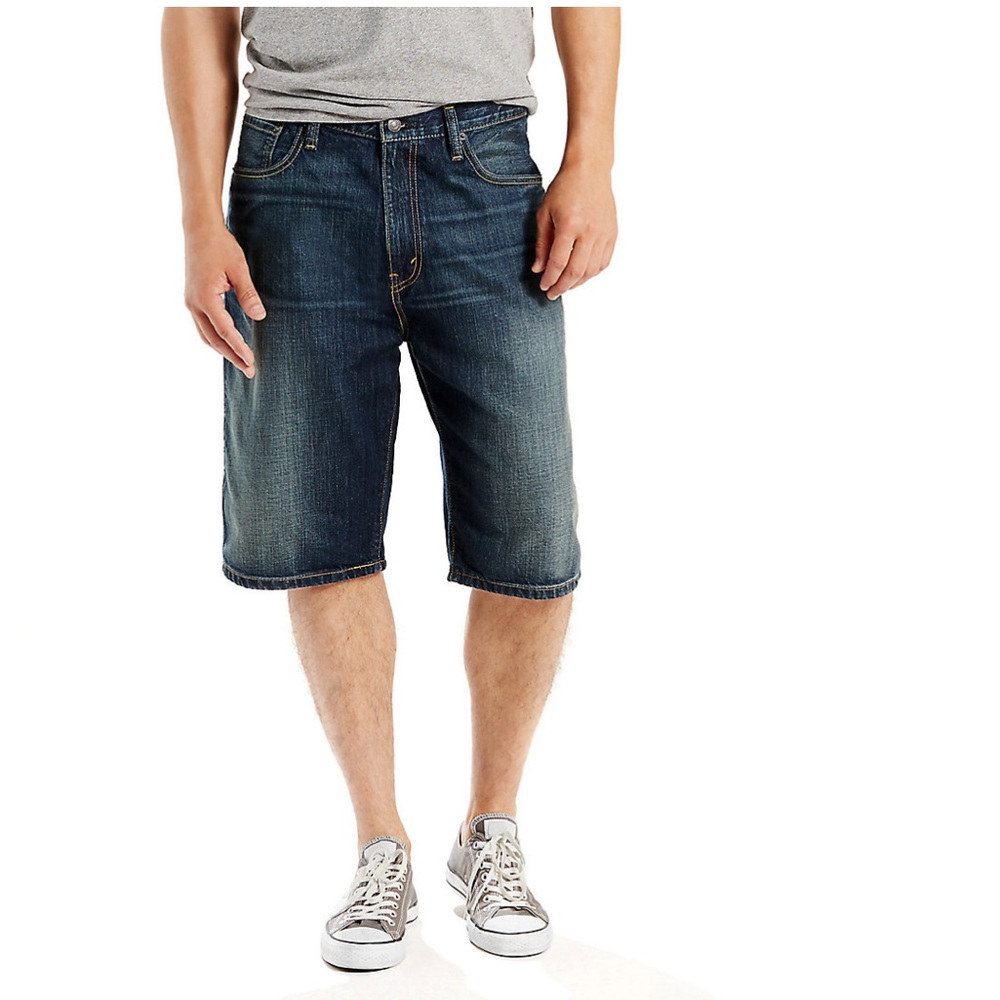 Levi's 569 Men's Relaxed-Fit Loose Denim Shorts Size 31